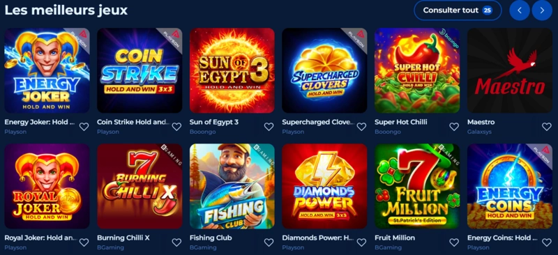 God of Coins Casino Games